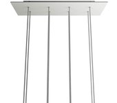 Creative Krovbore8f102 Xxl Rose-one Rectangular Mate Blanco Kit De Rosas