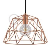 Creative Pantalla De Lámpara Xl Con Cúpula De Metal