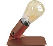 Creative Lámpara De Mesa Si! Con Bombilla St64 Y Base De Metal 5v