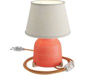 Creative Lámpara De Mesa Impero Con Pantalla Y Bombilla