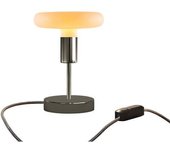 Creative Lámpara De Mesa Alzaluce Dash De Metal Con Enchufe De 2 Polos-regulador De Intensidad