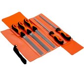 Bahco Ergo™ Juego De Limas 4 Limas De Corte Grueso 1 Lima Picada Interfine 200 Mm 5 Unidades
