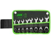Jbm Juego De Llaves De Carraca Combinadas Set Of 8