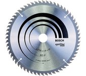 Bosch Disco De Sierra Circular Op Wo-b 254x 30-60 Mm