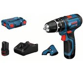 Bosch Destornillador Eléctrico Gsb 12v-15 + 2x2.0ah + 12v-40 + L-boxx