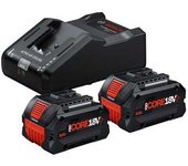 Bosch Cargador Y Batería 2 Procore18vplus 8.0 Ah+gal18v-160