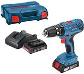 Bosch Destornillador Eléctrico Sin Cable Gsb18v21 3x2.0 L-case