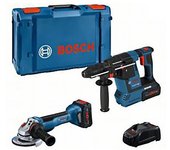 Bosch Amoladora Angular Gws18v-10p Gbh18v-26 2x5.5pc Lb