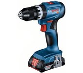 Bosch Destornillador Eléctrico Gsb18v-45+2x2.0ah Gal18v-20+82acc+lc