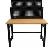 Jbm Mesa De Trabajo Plegable Con Panel Frontal