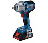 Bosch Destornillador De Impacto Gds18v-450hc+2x5.0ah+gal18v-40+l-boxx