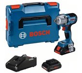 Bosch Destornillador De Impacto Gds18v-450hc+2xpc4.0ah+gal+como+l-boxx