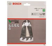 Bosch Disco De Sierra Circular Para Madera Op Wo H 160x20-24