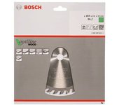 Bosch Disco De Sierra Circular Para Madera Op Wo H 184x16-36