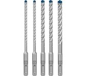 Bosch Broca Sds-plus Para Pared Expert 7x Robustline 6/6/8/8/10 Mm 5 Unidades
