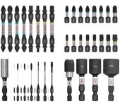 Bosch Juego De Puntas Para Destornillador Pro Impact 36 Unidades