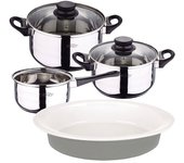 San Ignacio Batería De Cocina Más Sartén Ovalada 36 Cm 5 Piezas