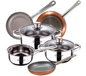 San Ignacio Juego De Ollas Y Sartenes Cassel 18/22/26 Cm Pk3735 5 Piezas