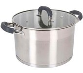 Quttin Olla De Inducción 18 Cm/3l/0.8 Mm+con T Heleom Acero