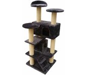 Duvo+ Torre Rascador Cama Para Gatos New York 50x50x130 Cm