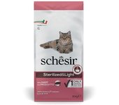 Schesir Comida Para Gatos Adultos Esterilizados Y Ligeros Con Jamón 10kg