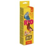 Mealberry Rio Sticks Huevos Y Conchas 2x40g Snacks Para Pájaros 8 Unidades