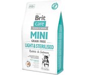 Brit Cuidado Mini Sin Grano Ligero Esterilizado 7kg