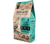 Wiejska Zagroda Pollo De Granja De Campo Con Comida Para Gatitos De Salmón 10kg