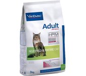 Virbac Comida Para Gatos Adultos Esterilizados De Salmón Entero Hpm 7kg