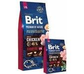 Brit Comida Para Perros Senior Premium Nature L+xl De Manzana Pollo Y Maíz 15kg