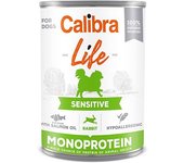 Calibra Comida Para Perros Life Can Sensitive Conejo 6x400g