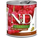 Farmina Comida Para Perros Quinoa Skin Coat Venison Box 6x285g