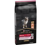 Purina Comida Para Perros Adultos Pro Plan Medium Puppy Piel Sensible Salmón 12kg