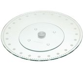 Kitchencraft Soporte Giratorio Para Tartas De Cristal