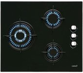 Cata Placa De Gas Ci6021bk 60 Cm 3 Fuegos