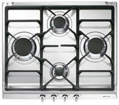 SMEG Placa De Gas S60ghs 60 Cm 4 Fuegos