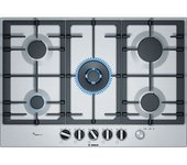 Bosch Placa De Gas Serie 6 Pcq7a5m90 75 Cm 5 Fuegos