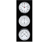 Autonautic Instrumental Panel De Estación Meteorológica Cromado Atlantic Series Egc Latón