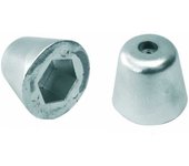 Tecnoseal Ánodo Ojival De Zinc Hexagonal Vetus