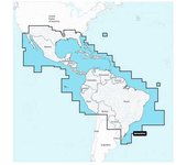 Navionics Carta Náutica Grande Sa004l México Caribe Brasil