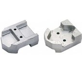 Tecnoseal Ánodo De Placa Para Motores Mercruiser Alpha One Gen Ii Bravo I-ii-iii 1988-1995 Aluminio