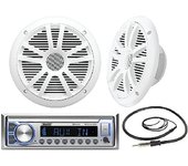 Seachoice Estéreo Marino Bluetooth/mp3/am/fm 50-72101 Con Altavoces