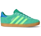 Adidas - Zapatilla Gazelle Niño, Unisex, Green-Solar-Green, 5 UK