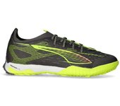 Puma - Bota de fútbol Ultra 5 Pro Cage, Unisex, Matte Aged Silver-Yellow Alert-Sun Struck, 8 UK
