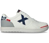 Munich - Zapatilla de fútbol sala G-3 Niño, Unisex, Blanco, 37