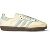 Adidas - Zapatilla Samba OG, Mujer, Cream White-Wonder Silver-Sand Strata, 3,5 UK