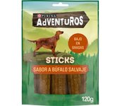 120 g Adventuros Palitos Búfalo para perros