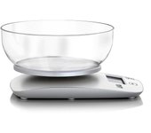 Laica ks1060 báscula de cocina blanco encimera rectángulo báscula electrónica de cocina