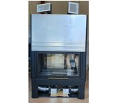 Chimenea ventilada de leña imar mod. 90 de doble cara