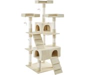 Tectake rascador para gatos 170 cm